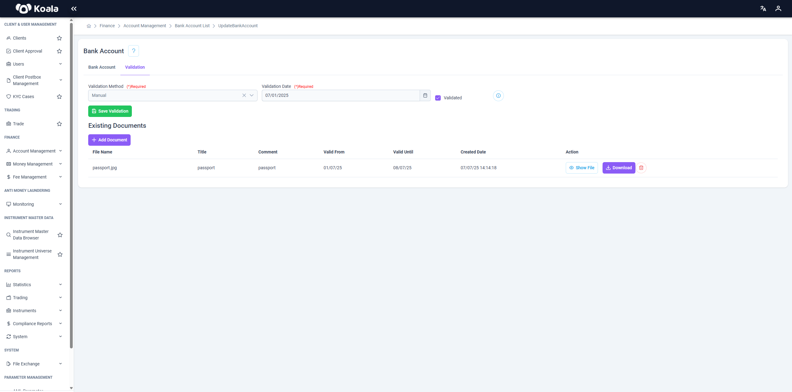 bank-account-validation