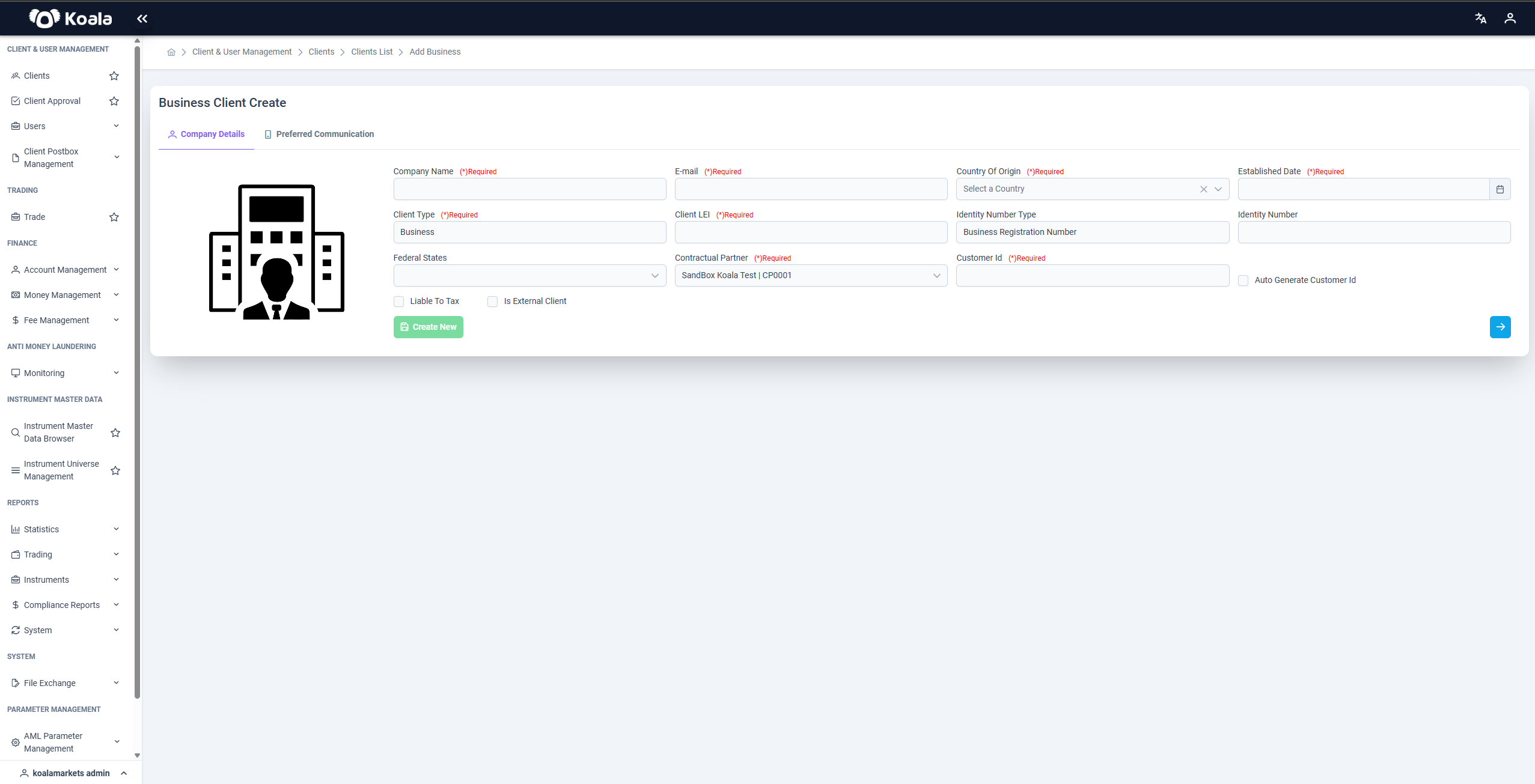 New-Business-Client